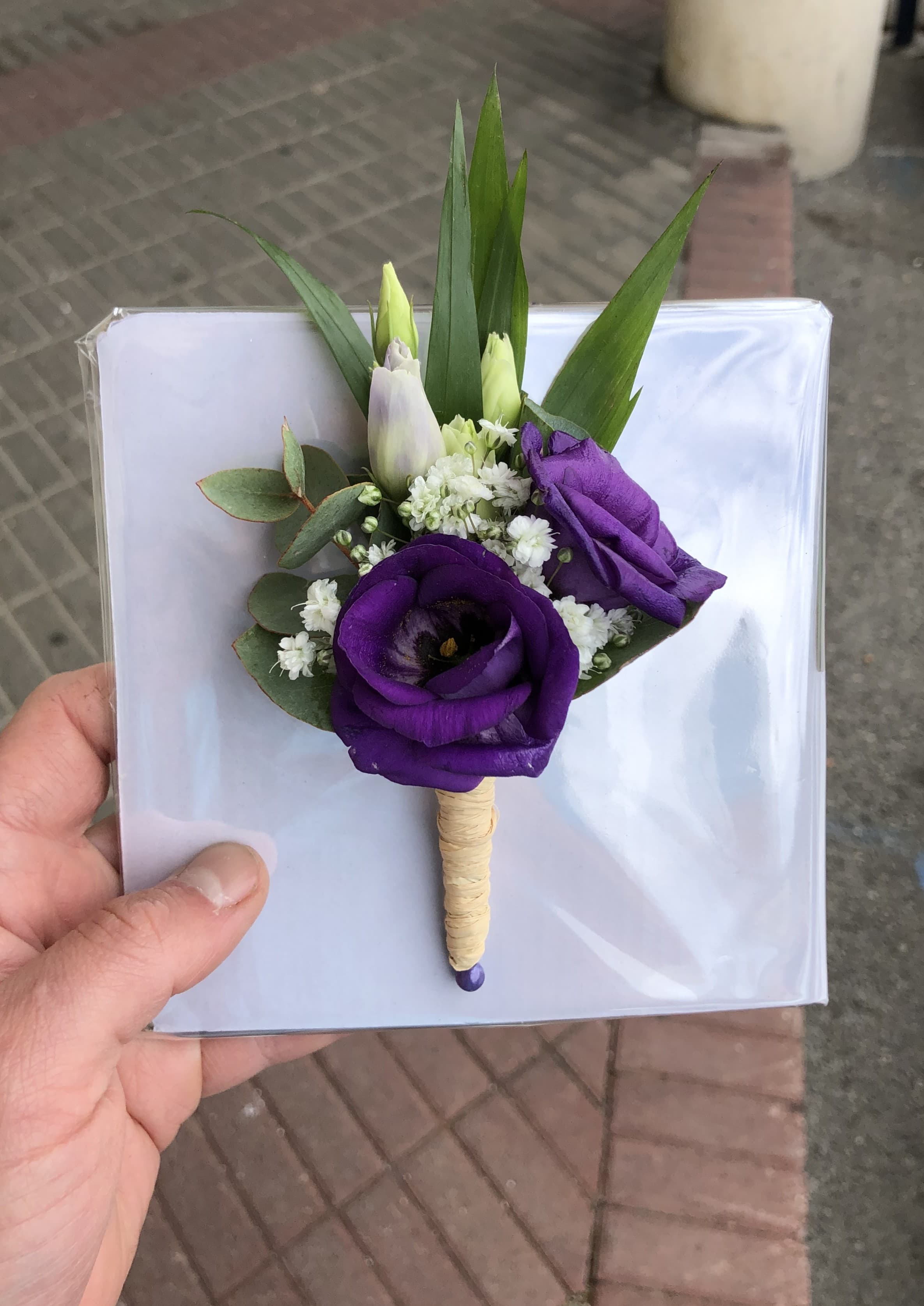 Boutonnière du marié
