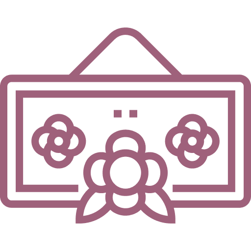 Illustration d'une boutique de fleuriste
